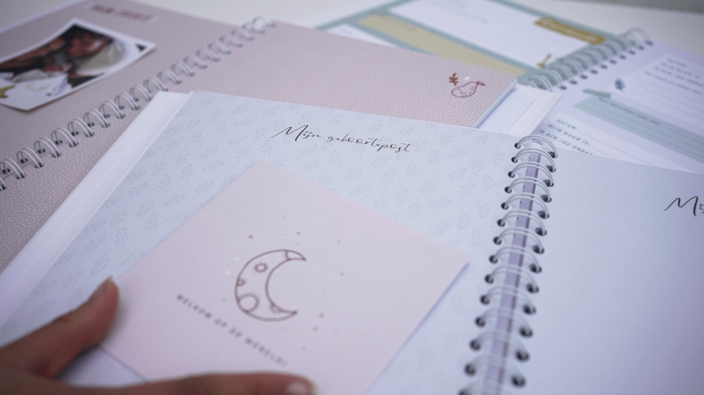 Mijn geboorteboek / kraambezoekboek - Eclipse