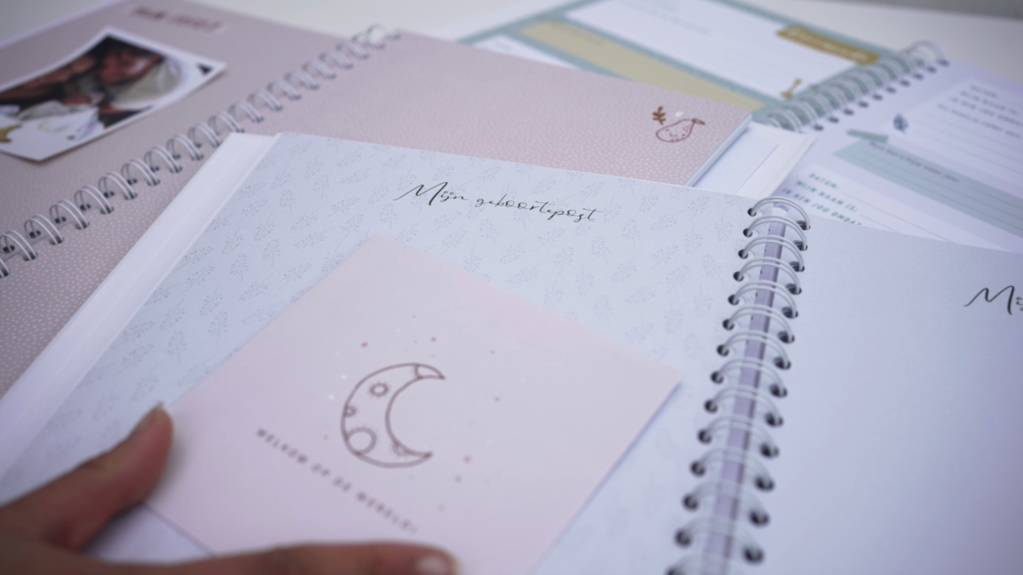 Mijn geboorteboek / kraambezoekboek - Eclipse