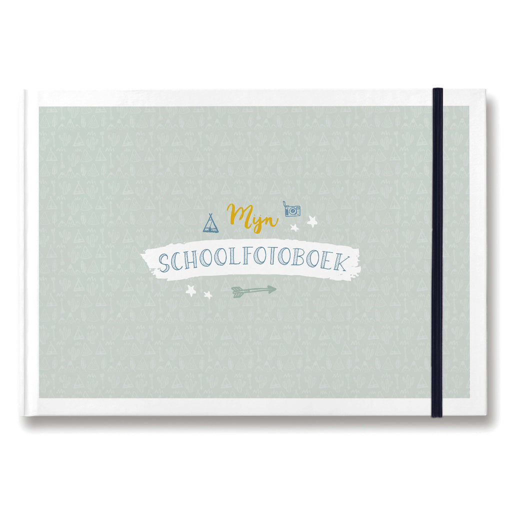 Mijn schoolfotoboek - groen