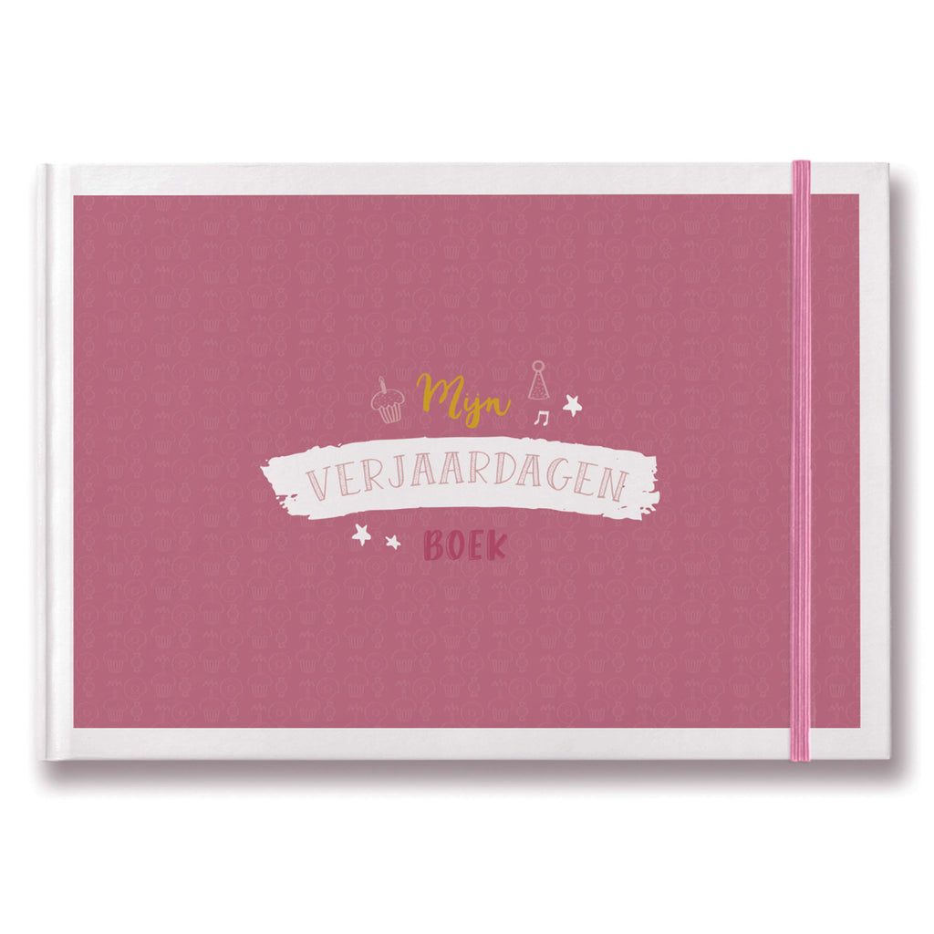 Mijn verjaardagenboek - roze