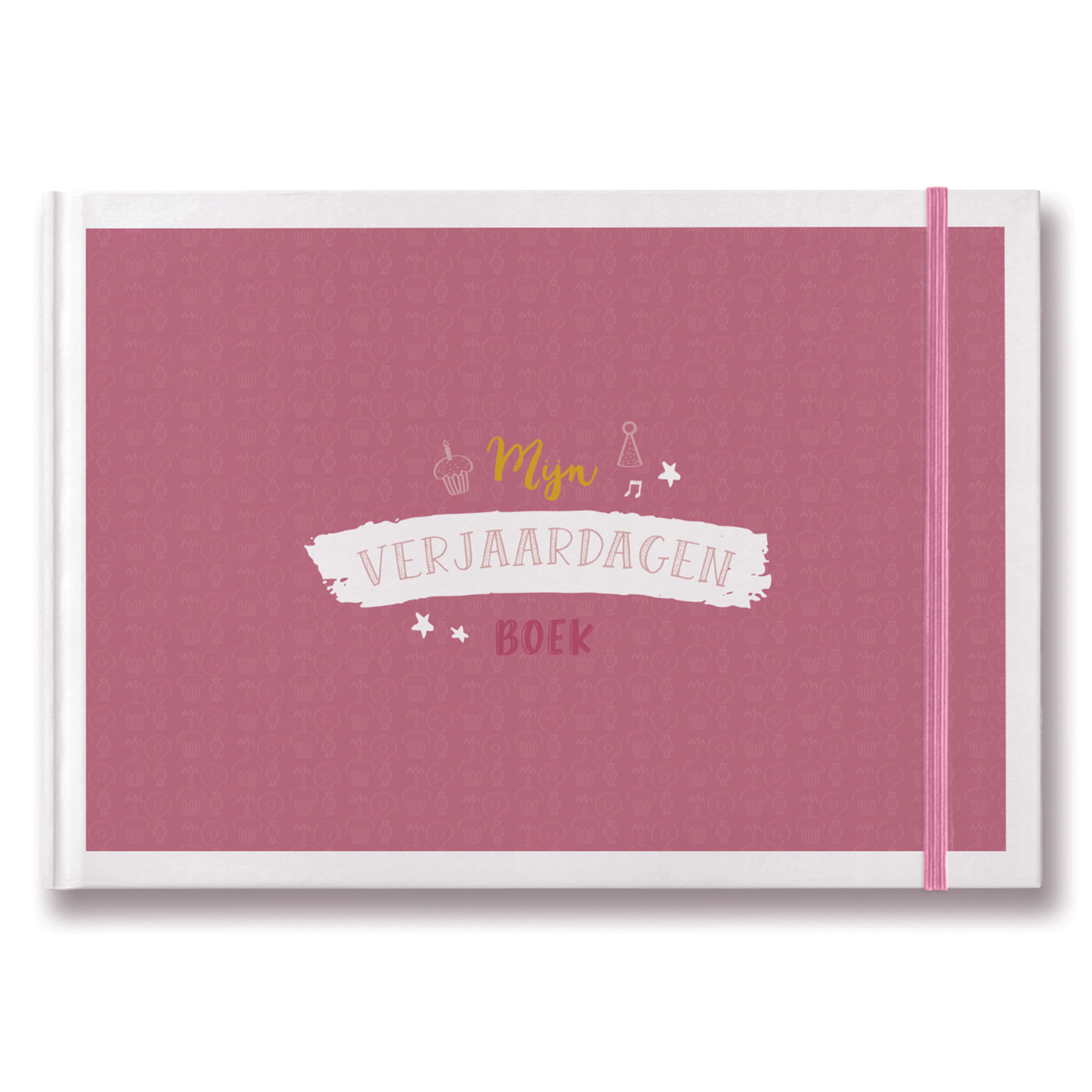 Mijn verjaardagenboek - roze