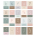 Mini wenskaartjes / cadeaulabels - 20 stuks - Eclipse